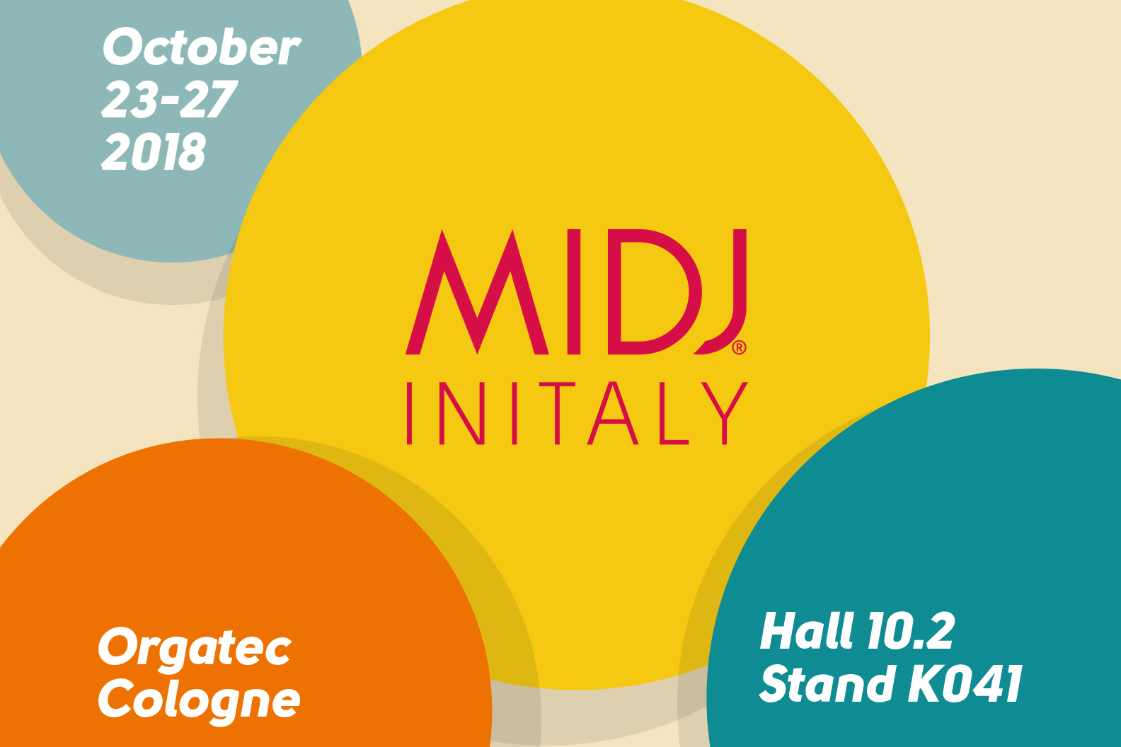 23.10.2018… Novità da Midj
